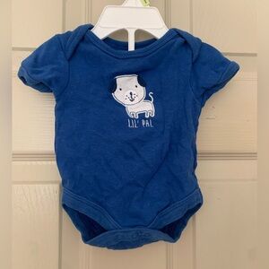 Dog baby onesie